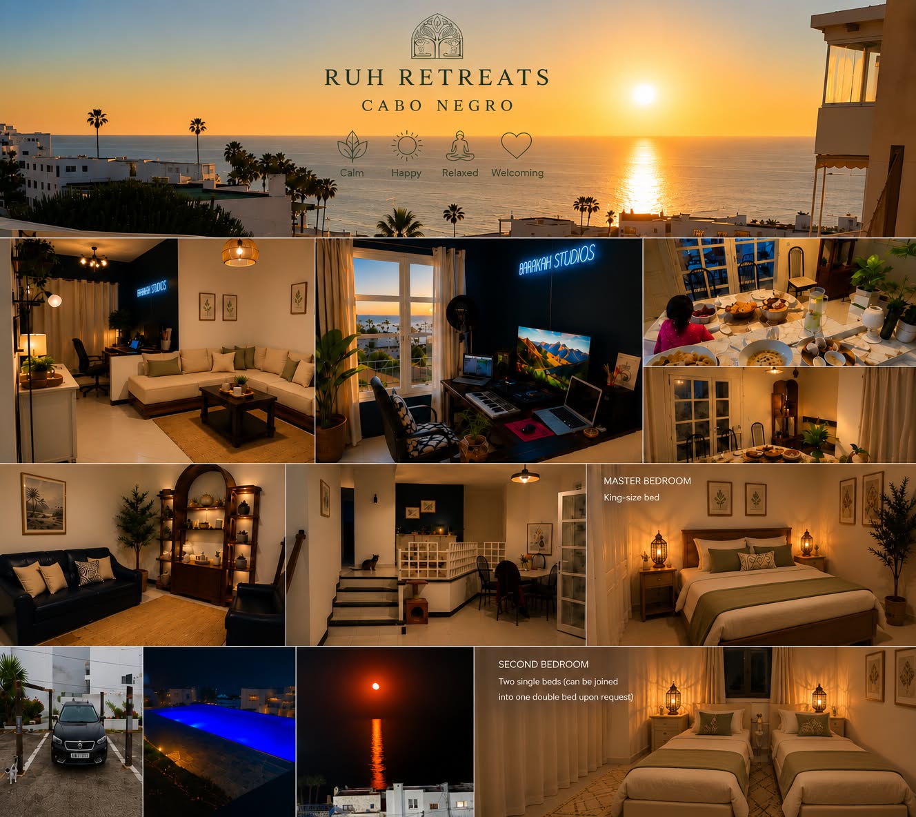 Our Private Beach House in Cabo Negro - Ruh Retreats